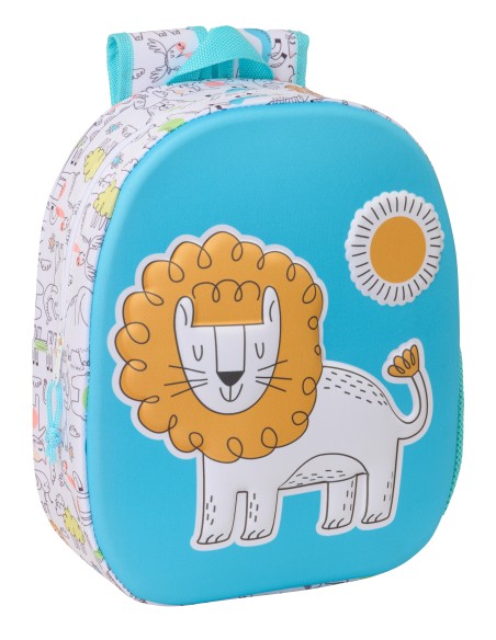 MOCHILA 3D SAFTA LION 3D