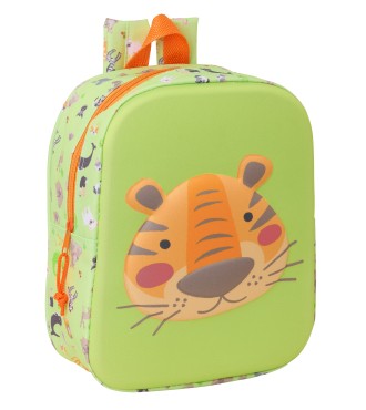 MOCHILA GUARDERIA 3D SAFTA TIGER 3D