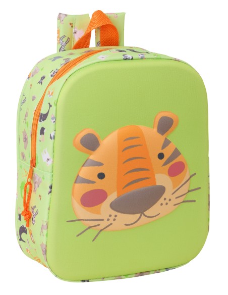 MOCHILA GUARDERIA 3D SAFTA TIGER 3D