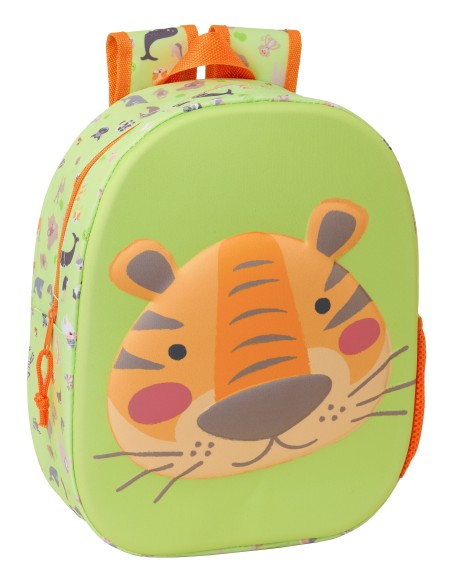 MOCHILA 3D SAFTA TIGER 3D