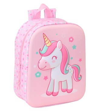 MOCHILA GUARDERIA 3D SAFTA UNICORN 3D
