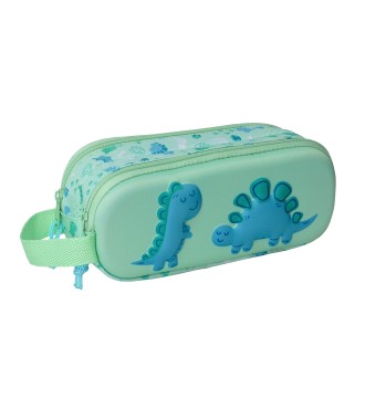 PORTATODO DOBLE 3D SAFTA DINO 3D