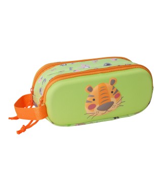 PORTATODO DOBLE 3D SAFTA TIGER 3D