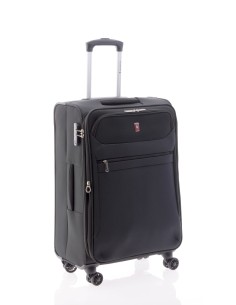 Maleta Mediana Gladiator 3D Negro Maletas viaje | Fraber
