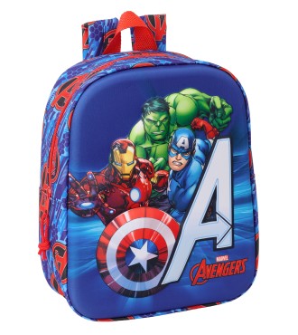 MOCHILA GUARDERIA 3D AVENGERS 3D