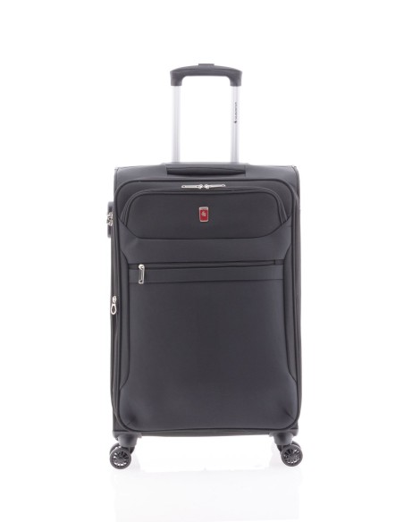 Maleta Mediana Gladiator 3D Negro Maletas viaje | Fraber