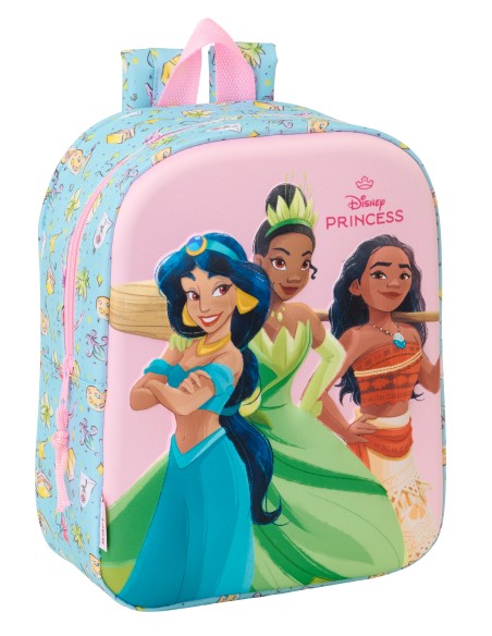 MOCHILA GUARDERIA 3D PRINCESAS DISNEY 3D
