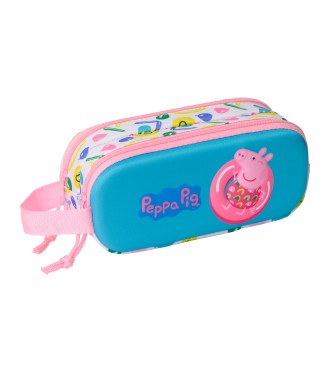 PORTATODO DOBLE 3D PEPPA PIG 3D