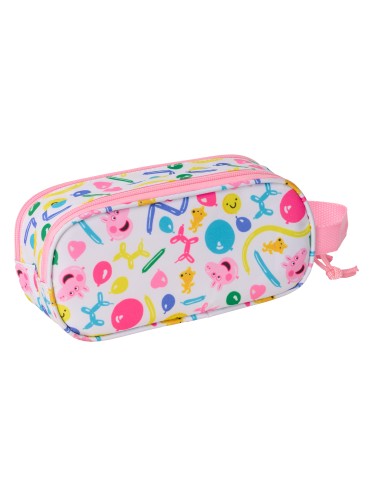 PORTATODO DOBLE 3D PEPPA PIG 3D