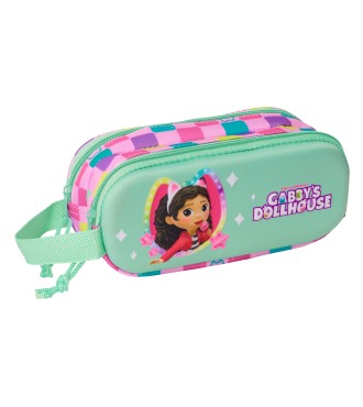 PORTATODO DOBLE 3D GABBY'S DOLLHOUSE 3D