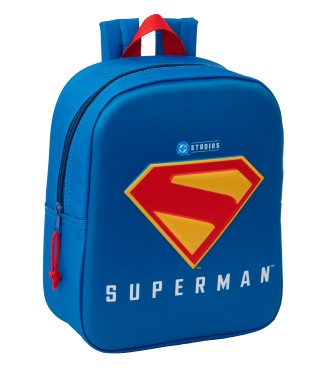 MOCHILA GUARDERIA 3D SUPERMAN 3D