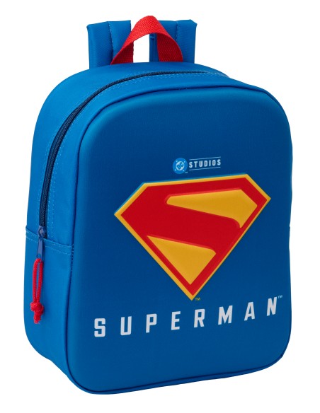 MOCHILA GUARDERIA 3D SUPERMAN 3D