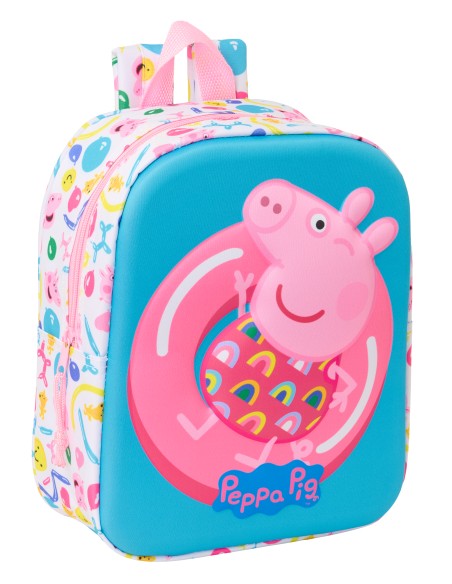 MOCHILA GUARDERIA 3D PEPPA PIG 3D