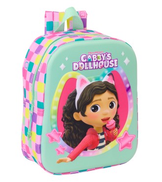 MOCHILA GUARDERIA 3D GABBY'S DOLLHOUSE 3D