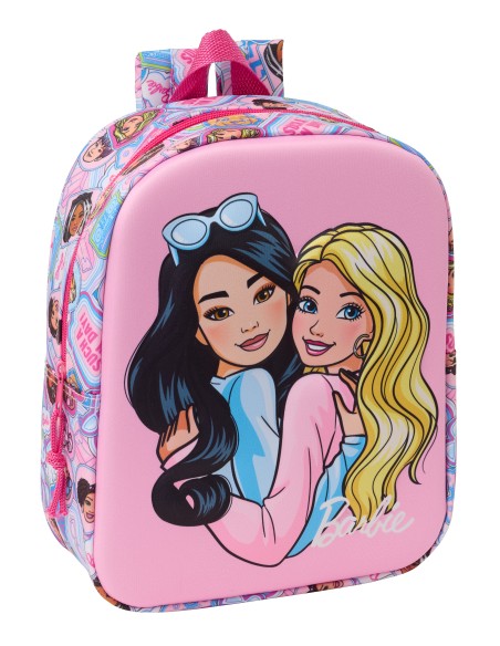 MOCHILA GUARDERIA 3D BARBIE 3D