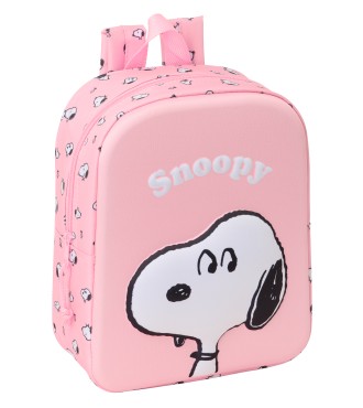 MOCHILA GUARDERIA 3D SNOOPY 3D