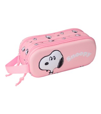 PORTATODO DOBLE 3D SNOOPY 3D