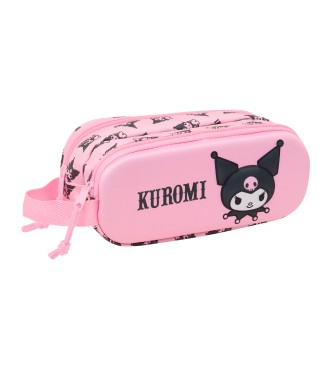 PORTATODO DOBLE 3D KUROMI 3D