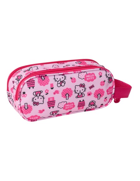 PORTATODO DOBLE 3D HELLO KITTY 3D