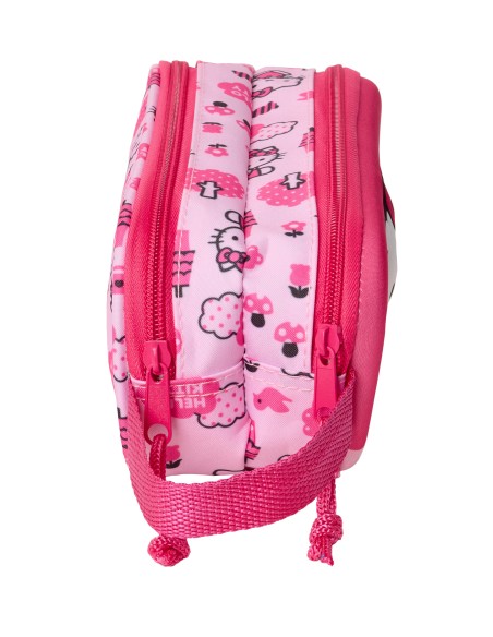 PORTATODO DOBLE 3D HELLO KITTY 3D