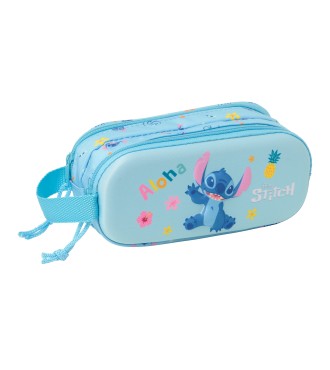 PORTATODO DOBLE 3D STITCH 3D