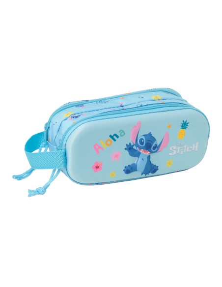 PORTATODO DOBLE 3D STITCH 3D