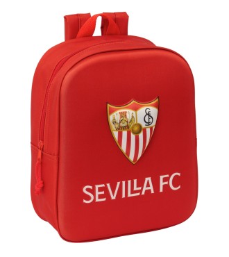 MOCHILA GUARDERIA 3D BOLSILLO RED SEVILLA FC | Comprar MOCHILA GUAR...