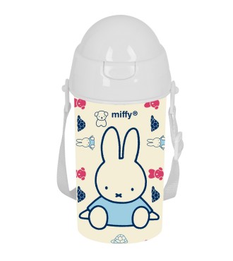 BOTELLA 500ml APERTURA AUTOM. CON PAJITA MIFFY "BUDDY"