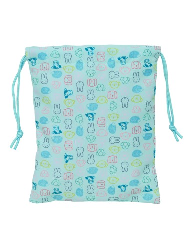 SAQUITO MERIENDA RECICLADO y REP AL AGUA MIFFY "FRIENDS"