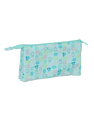 PORTATODO TRIPLE RECICLADO Y REP AL AGUA MIFFY "FRIENDS"