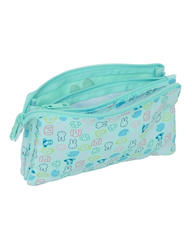 PORTATODO TRIPLE RECICLADO Y REP AL AGUA MIFFY "FRIENDS"