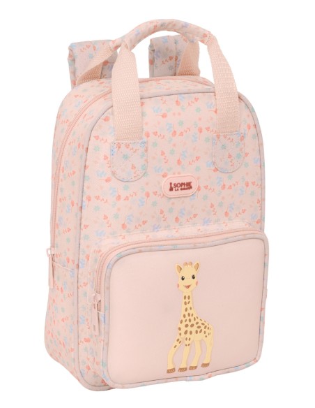 MOCHILA INFANTIL RECIC Y REPELENTE AGUA SOPHIE LA GIRAFE JOY