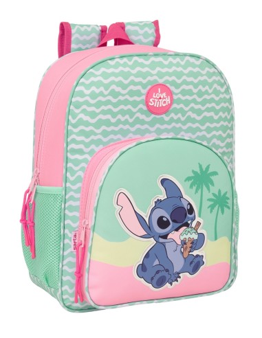 MOCHILA JUNIOR ADAPT.CARRO STITCH "ICE CREAM"