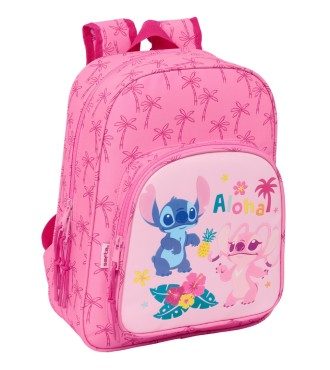 MOCHILA INFANTIL ADAPT.CARRO STITCH "CHILL"