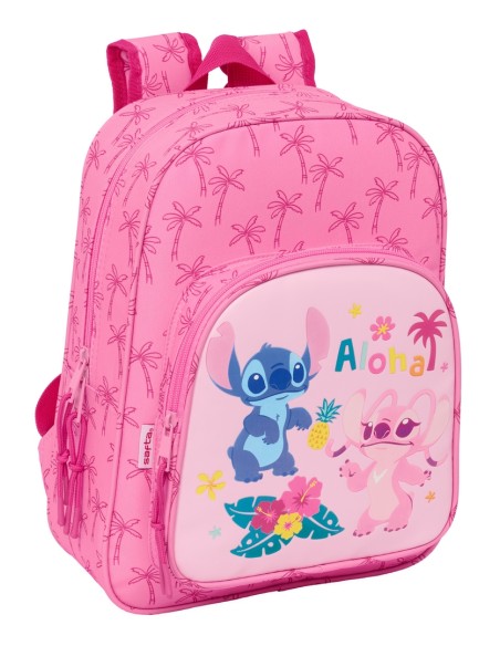 MOCHILA INFANTIL ADAPT.CARRO STITCH "CHILL"