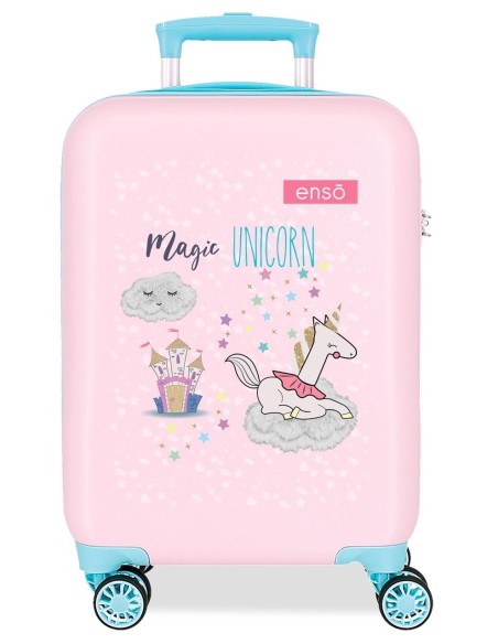 9361322 TROLLEY ABS 50CM. 4R. ENSO MAGIC UNICORN ROSA 9361322 TROLLEY ABS 50CM. 4R. ENSO MAGIC UNICORN ROSA