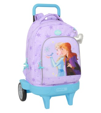 MOCHILA GDE. C/RUEDAS COMPACT EVOL. EXT. FROZEN "SPIRIT"
