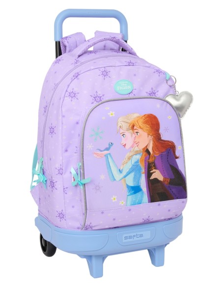 MOCHILA GDE. C/RUEDAS COMPACT EXTRAIBLE FROZEN "SPIRIT"