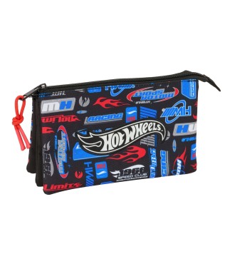 PORTATODO TRIPLE HOT WHEELS