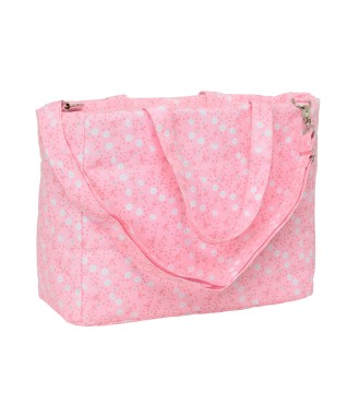 BOLSO CON BOLSILLO PARA PORTATIL 14,1'' MIFFY "FLORES" 2