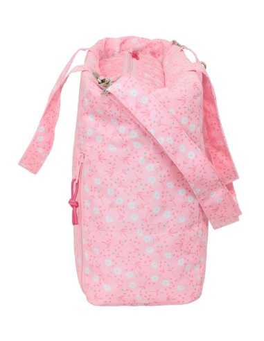 BOLSO CON BOLSILLO PARA PORTATIL 14,1'' MIFFY "FLORES"