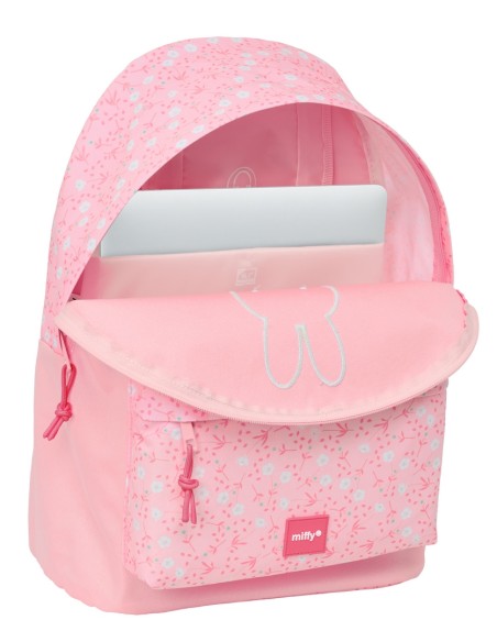 MOCHILA PARA PORTATIL 14,1" MIFFY "FLORES" MOCHILA PARA PORTATIL 14,1" MIFFY "FLORES"