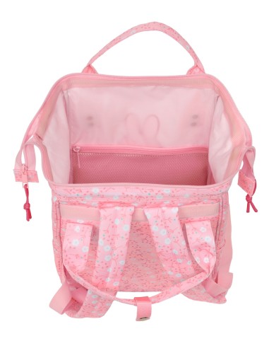 MOCHILA CON ASAS PARA PORTATIL 13" MIFFY "FLORES"