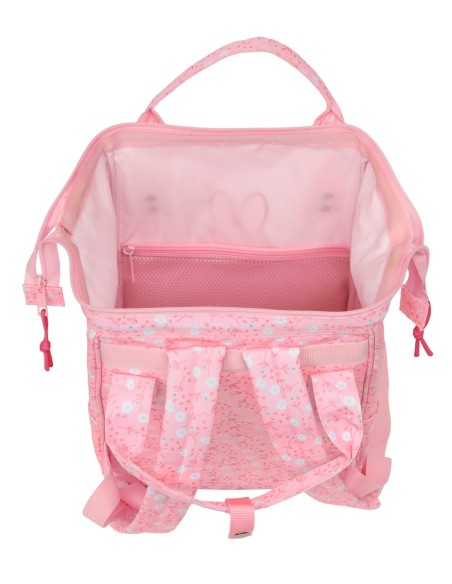 MOCHILA CON ASAS PARA PORTATIL 13" MIFFY "FLORES" MOCHILA CON ASAS PARA PORTATIL 13" MIFFY "FLORES"