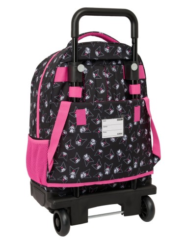 MOCHILA GDE. C/RUEDAS COMPACT EXTRAIBLE KUROMI