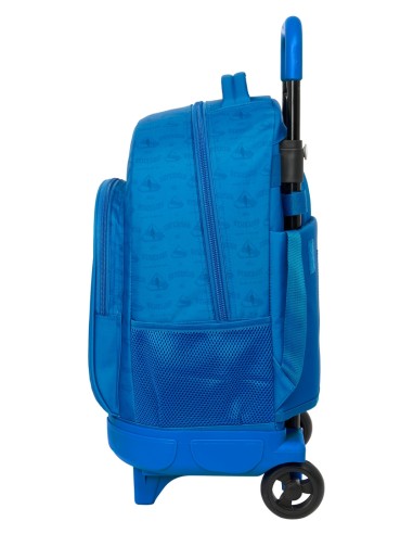 MOCHILA GDE. C/RUEDAS COMPACT EXTRAIBLE SUPERMAN