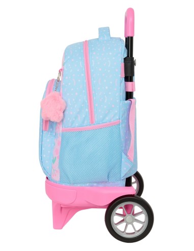 MOCHILA GDE. C/RUEDAS COMPACT EVOL. EXT. BLACKFIT8 "SMILE"