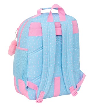 MOCHILA DOBLE ADAPT.CARRO BLACKFIT8 "SMILE" 2