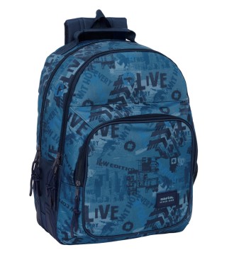 MOCHILA DOBLE ADAPT.CARRO SAFTA "NEW EDITION"