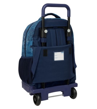 MOCHILA GDE. C/RUEDAS COMPACT EXT.SIMPLE SAFTA "NEW EDITION" 2